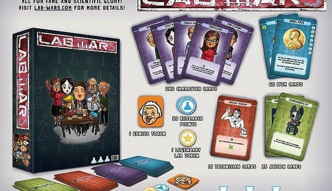 lab wars board game