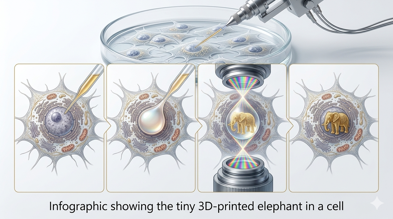 New Printing Tech Materializes 3D Objects Inside Living Cells