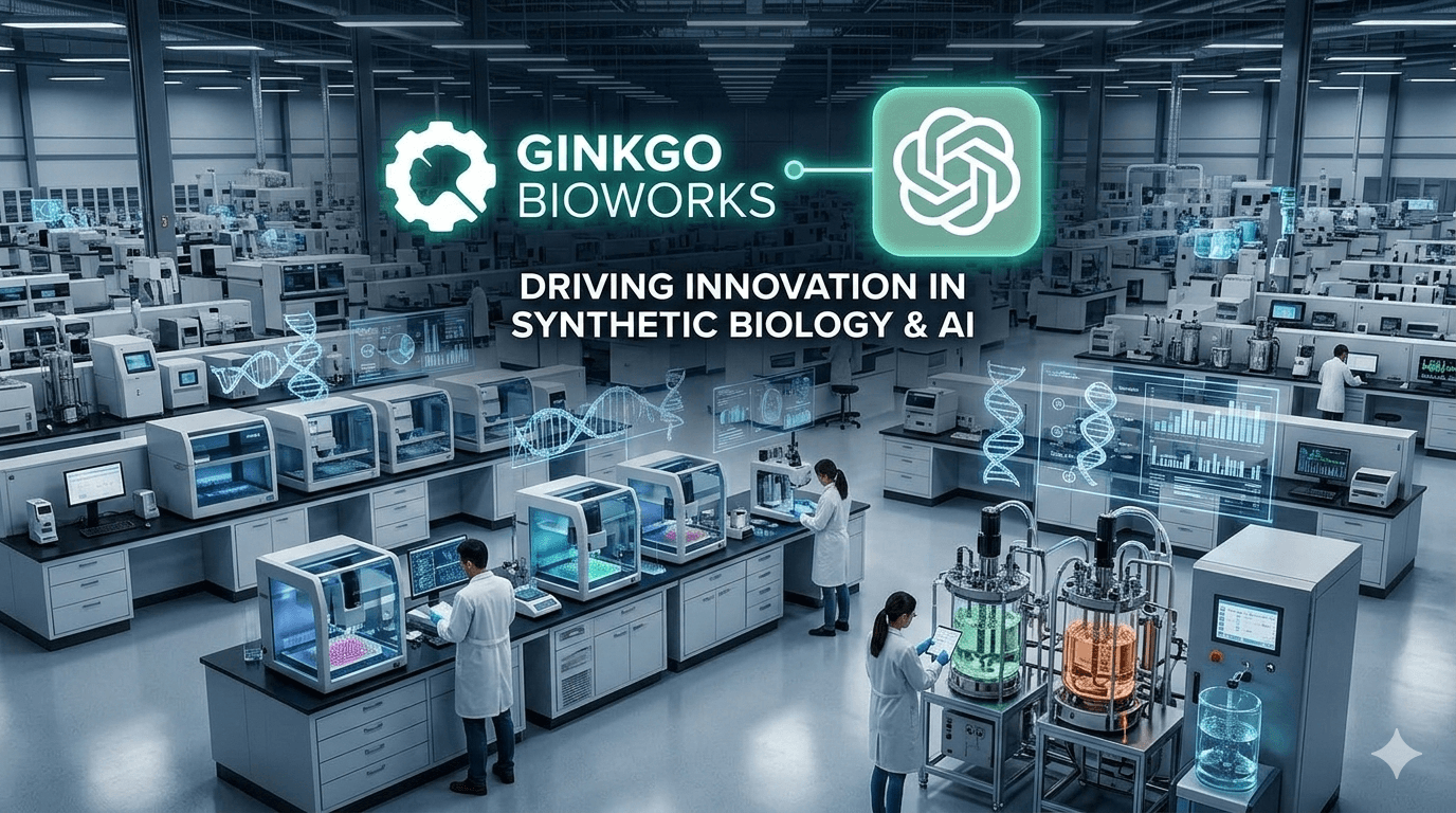 Ginkgo Bioworks Takes a Step Closer to  Experiments-as-a-Service with AI Integration